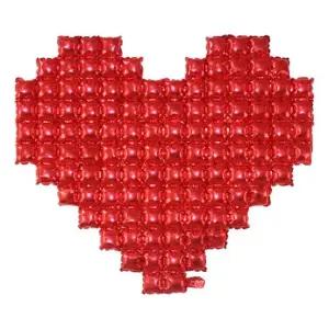 벽장식 대형 하트 은박풍선 벽장식대형하트은박 벽장식풍선 대형하트풍선