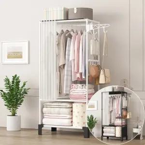 커튼 시스템 스탠드 옷걸이 행거 선반 이동식 헹거