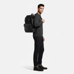 리그 플랩 백팩 CU072 BLK