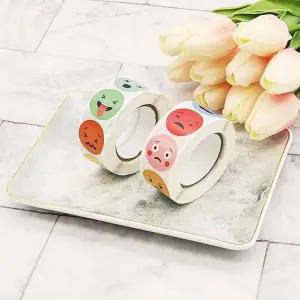 [하프클럽/셀러허브_여성트랜드패션]컬러 다이어리스티커 표정 스티커