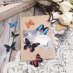 [하프클럽/셀러허브_여성트랜드패션]나비 다이어리꾸미기 스티커 세트 기