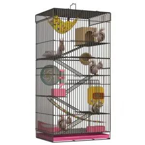 하늘다람쥐 케이지 슈가글라이더 3단 하우스 친칠라 대형