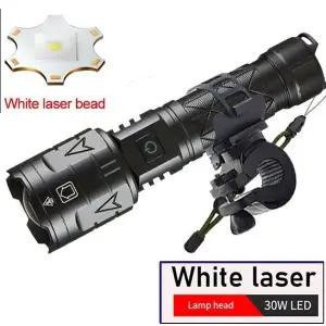 [하프클럽/]30W 간편휴대 LED손전등 휴대용손전등 플래쉬라이트 손전