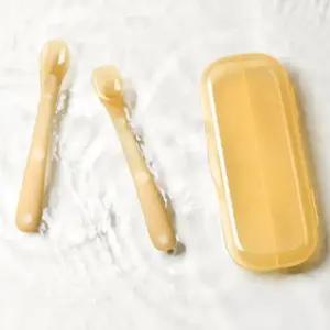 아기 실리콘 이유식 스푼 2종 SS-GH191 (WFG009S)