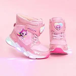 캐치티니핑 오로라핑 LED 발광 부츠/아동방한부츠/겨울방한화