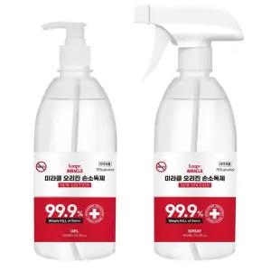 미라클 겔/스프레이 손소독제 500ml (20EA)