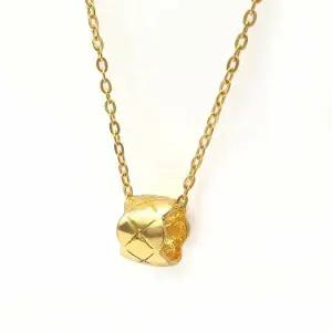 [골드리카]순금 골드퀼팅 목걸이 3.75g+18K잠금