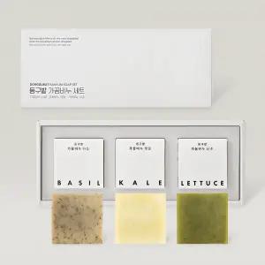 동구밭 가꿈비누 3종 선물 세트