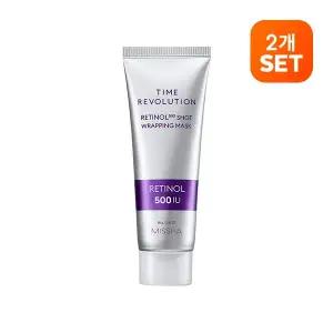 [미샤] 타임레볼루션 레티놀 500샷 랩핑 마스크 80g