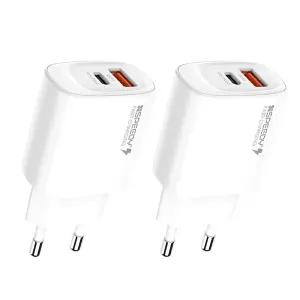 고속 충전기 USB C타입 8핀 5핀 C to C 케이블 QC3.0 PPS 25W 18W 어댑터 가정용 차량용