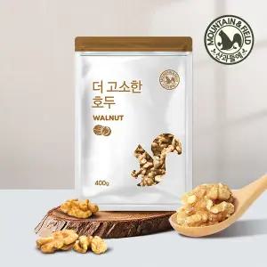 [산과들에] 25년산 1/2태 햇호두 400g+400g (햇견과)