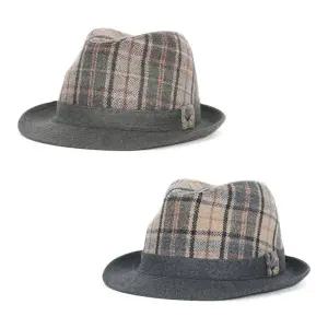 [닥스](의정부점)[닥스 모자] 투톤 중절모 DK07MVA002