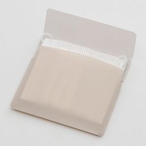 [그린에버메디신]일본 리히트랩 플리즈 마스크 접지 케이스 베이지 A-100-16 2매입