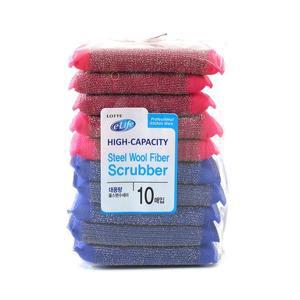 [롯데알미늄]롯데 이라이프 울스텐수세미 10매