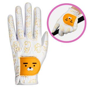 카카오프렌즈골프 라이언 반양피 여성골프장갑 I 왼손용 18호 19호 20호 21호