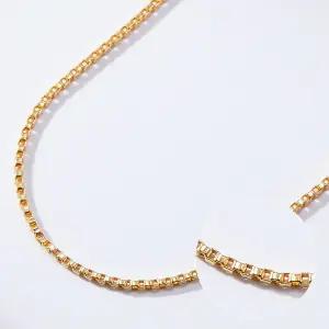 24k 순금 모던 박스체인 목걸이 7.5g+18k장식