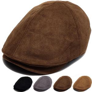 CAP210906-대두용 폴리스웨이드 헌팅캡 베레모 빵모자  뉴스보이캡 골프 모자