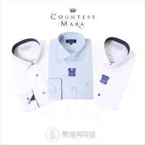 [롯데백화점]카운테스마라 가을(일반핏/슬림핏)구김없는 모달&스판소재 남성 드레스셔츠27종택1