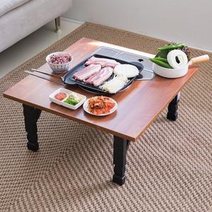 [소담갤러리]멀바우 미니 불판테이블 접이식 미우새 유민상테이블