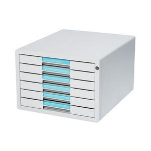 시스맥스 시스템 키서류함 소형 6단 서류 정리함 문서 파일 데스크 보관함 사무용