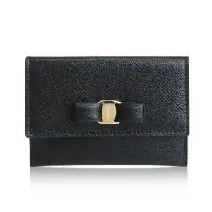[페라가모]바라 리본 카드 지갑 / 22 D155 0683522