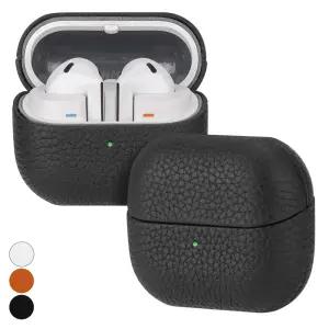 갤럭시 버즈3 2 프로 라이브 FE 호환 천연 가죽 케이스 루이