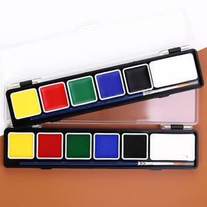 직스6색 바디페인팅 페이스페인팅 슈프라칼라 아쿠아칼라 특수분장 할로윈 분장재료