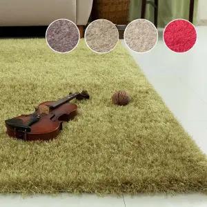 유니온카페트 스텝샤기 160x230cm 4colors (45mm파일 단색 샤기카펫-잔여수량 판매후 종료)