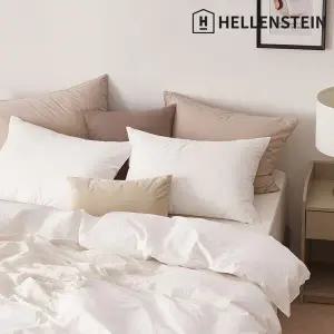 [헬렌스타인] 플레인 60수 고밀도 바이오워싱 베개커버 50x70