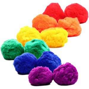 SPTM 솜털공세트 12개 KC인증 라켓놀이 소근육발달