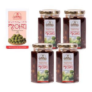홍쌍리 청매실농원 고추장장아찌 880g (220gx4개) 매실장아찌 반찬