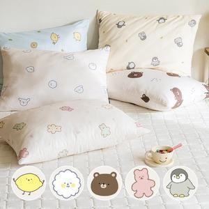 [라이크홈][1+1] 부드럽고 귀여운 내가 찾던 양면 항균 베개커버 40x60