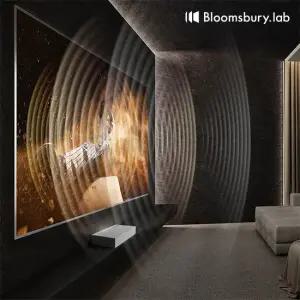 [무료설치]  리버티 와이드 초단초점 전용 120인치 사운드온 빔스크린 M-LW120U