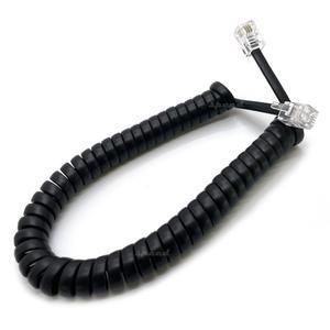 유선 전화기선 전화선 연결 송수화기선 수화기선 코드 검정