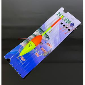 EVA소세지찌 고등어 전갱이 사비키3단세트찌 막대찌3호 카드채비 영진조구