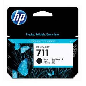 HP 3WX00A (No.711B) 정품잉크 검정 DJ T120, T130, T520, T530 38ml