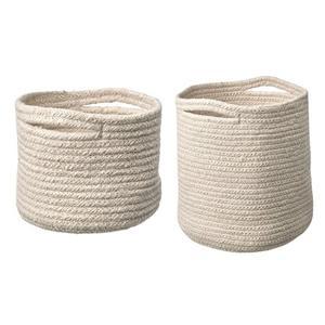 이케아 TJABBIG 샤비그 바구니 내추럴 15x13cm