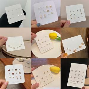 균일가 은침 이어링 귀걸이세트 12종