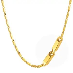 갤러리아 남자 순금 목걸이 대나무 체인 24K 18.75g 18K장식