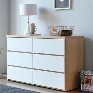 [NS홈쇼핑]트리플 드레스 1200 빅와이드 3단 서랍장[34043354]