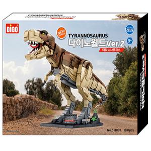 디고 티라노사우르스 1811P 특대사이즈 블럭 대형