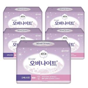좋은느낌 코텍스 오버나이트 10P x5팩