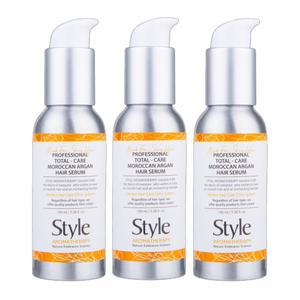 모로칸 아르간 헤어오일 에센스 100ml 3개 고영양 손상모케어