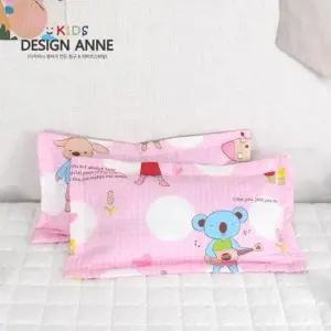디자인엔 키즈 디자인엔 순면 앙팡 키즈메밀베개-핑크