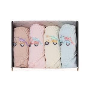 [갤러리아] [비비안][여]하트 자전거나염 순면팬티 4종세트(PT7311/4C)