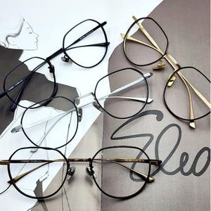 글라스렌 가벼운 크라운판토 티타늄안경테 명품 남자 여자 패션 빈티지안경 TGL21