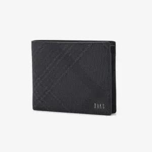 [닥스](센텀시티점)DBWA4F093BK [EDINBURGH PVC]블랙 체크 가죽 반지갑