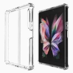 르랑 갤럭시 Z폴드6 투명 범퍼 케이스 B 폴더 지폴드 제트 폴더폰 젤하드CC10F-37 젤리 하드 변색없는 핸