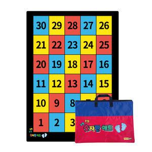 학토재 폴짝폴짝 숫자판 매트 (숫자놀이, 색놀이, 게임, 신체활동)