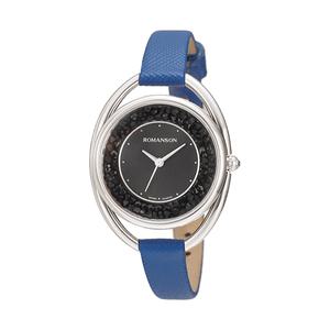 [로만손]여성 가죽 시계 RWRLLL1B0100WHBK0